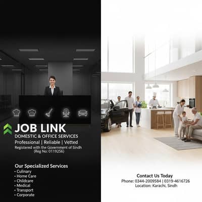driver/ helper / nanny / maid / chef / home helper / medical staff