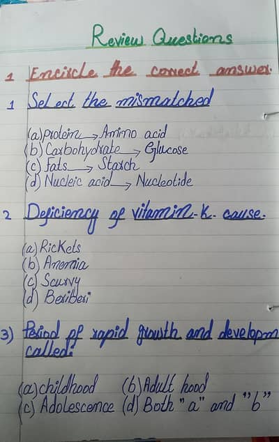 Assignment work