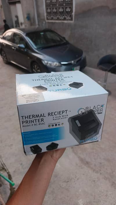 Black Copper Turbo BC-85AC 3 Inch Thermal Receipt Printer