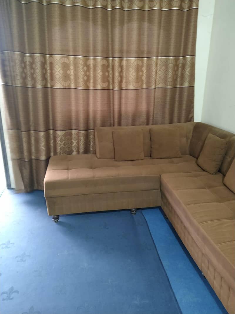 L shape sofa set 1