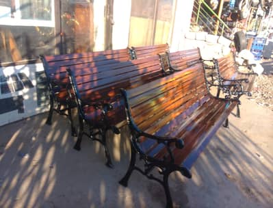 Outdoor Bench- garden funiture-Pvc garden benches-3 Seater benches