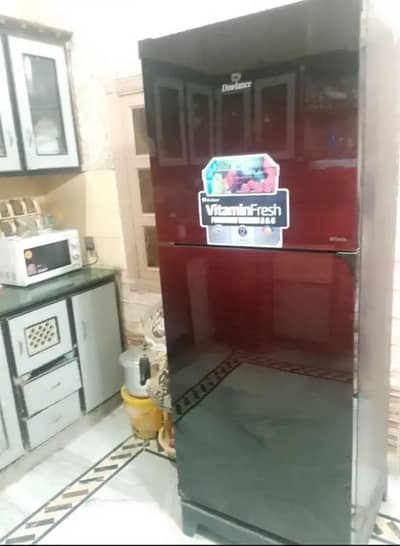 Dawlance fridge inverter glass door