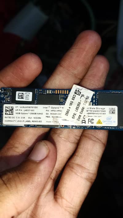 Intel Optane H10 256GB + 16GB Optane SSD