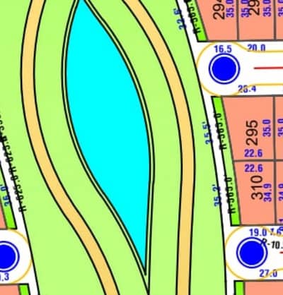 4 Marla Side Park Plot For Sale