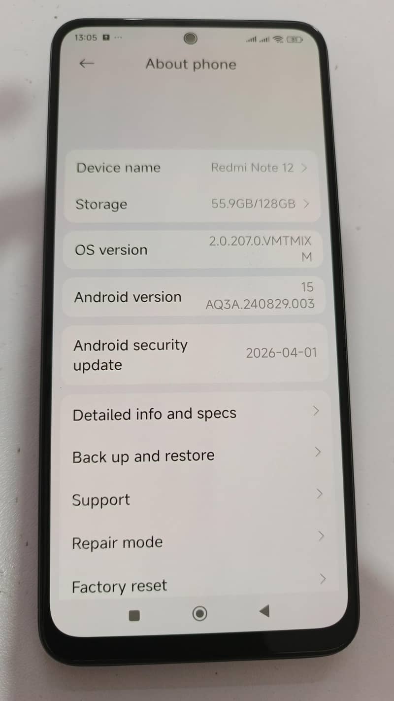 Redmi note 12 4