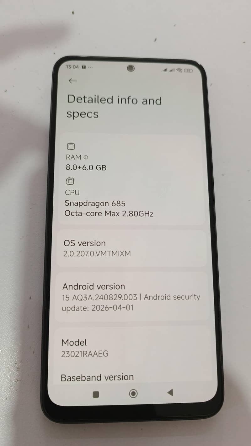 Redmi note 12 5
