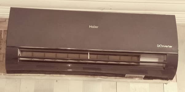 Haeir inverter ac 1 ton brand new with eco mode