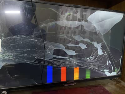 Samsung lcd 40 inch screen broken