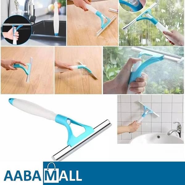 Glass Wiper With Spray - Plastic