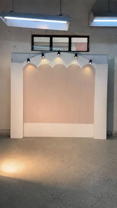 Back wall