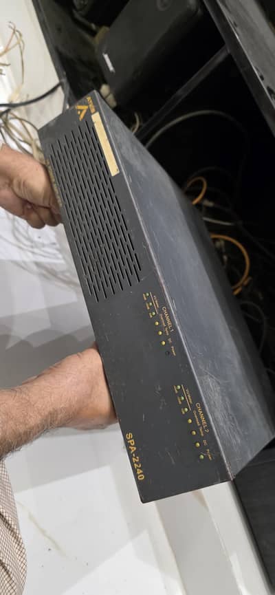 Ateis Power amplifier 2 channel 2x240 watts SPA-2240