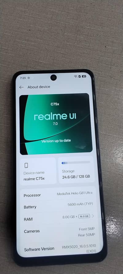 Realme C75x