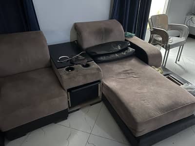 L shape sofa