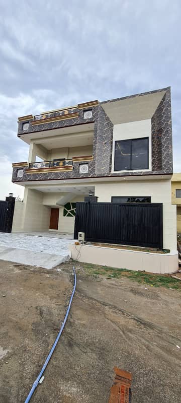 6 Marla Brand New Double Story Corner House available for Sale
