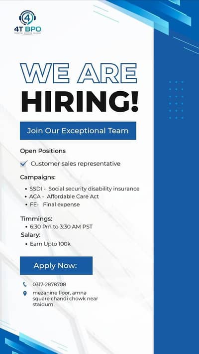 Customer sales representative