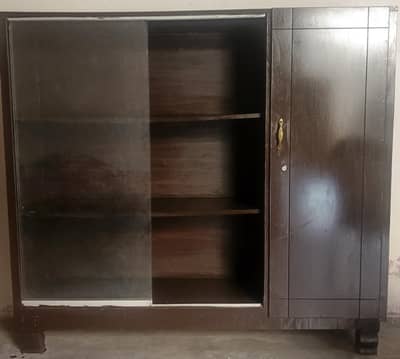 Almirah safe  and book reck