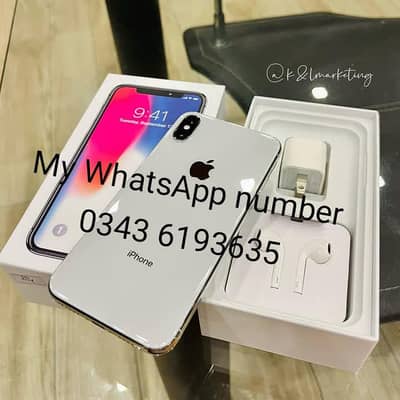 Apple iPhone X 256gb PTA approved
