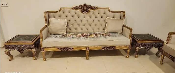 Eight seaters sofa with Table