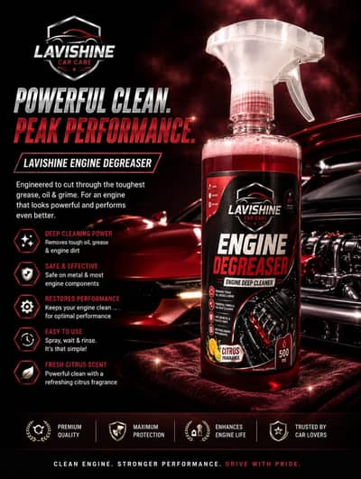 LAVISHINE Degreaser – Powerful Cleaning Formula