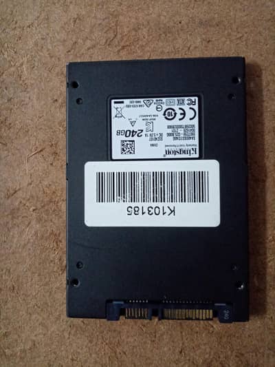kingston Laptop SSD 240GB Good Condition