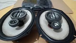 Original Genuine Kenwood 718 Car Speakers 2