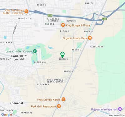 5 MARLA COMMERCIAL Plot Main PINE AVENUE Road Lahore