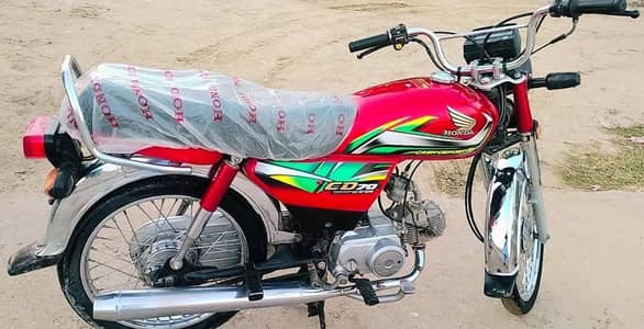 honda CD 70 cc 2022 model urgent for sale
