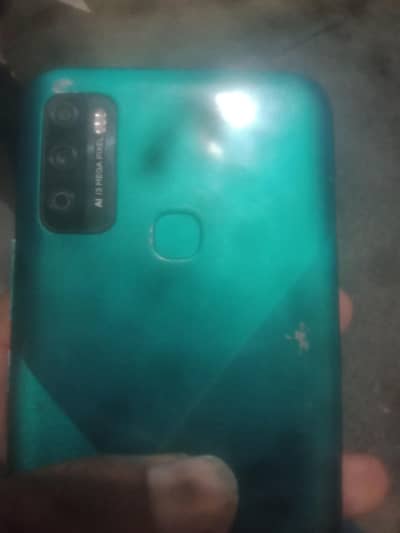 Infinix hot 9 play back fingerprint sensor available h