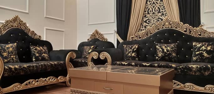 6 seater sofa set in premium quality contacts+92310/7304998