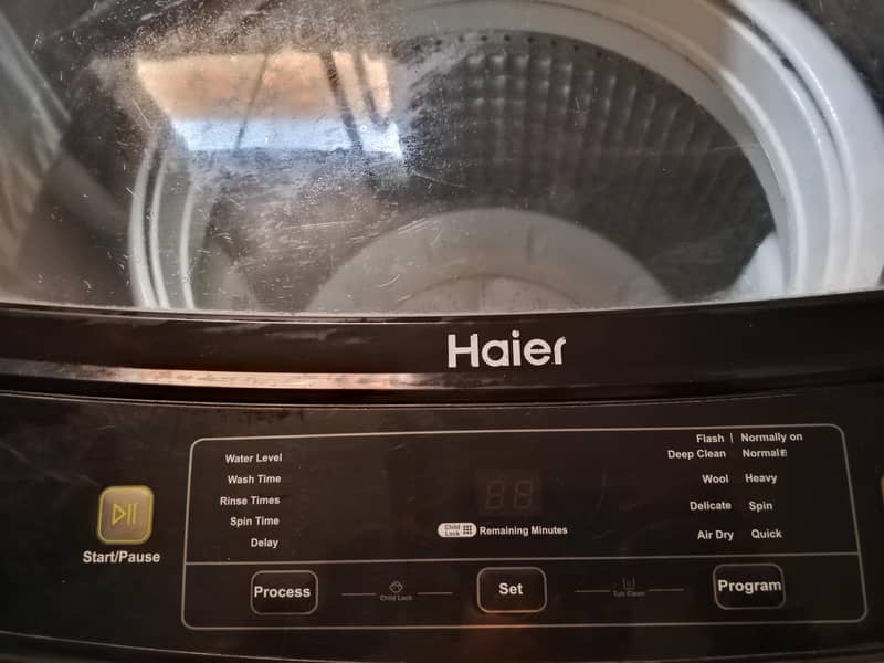 haier fully automatic machine full size 15 kg 3