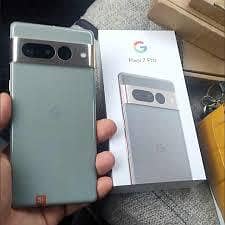 google pixel 7 pro mobile phone complete box