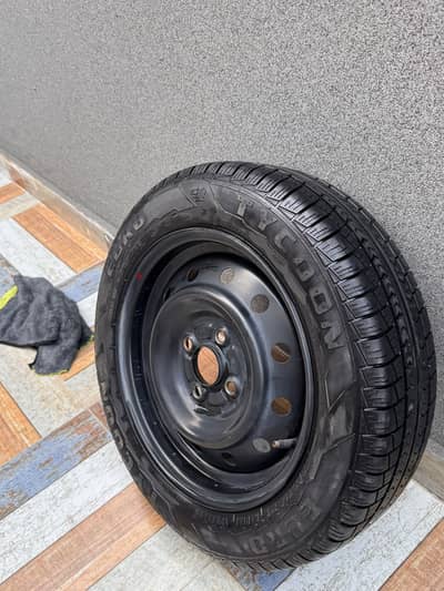 Tyre & Rim 14 inch brand new suzuki genuine