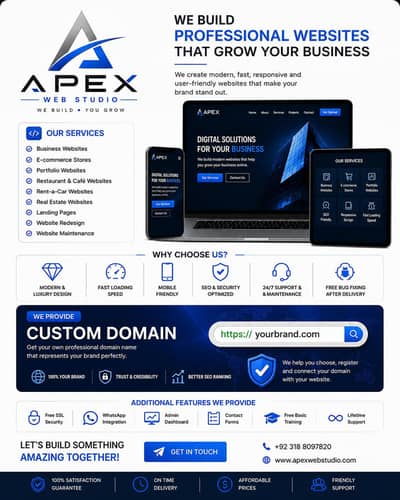website developer who build your website and make your business global