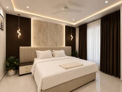 1 Bedroom Luxury Furnished Apartment is Available for Rent in Bahria Town Lahore