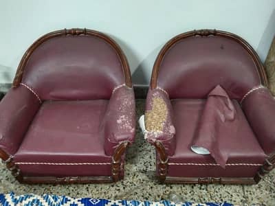 two sofa sets