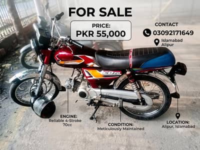 Hero 70 12 model for sale