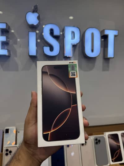 iPhone 16 Pro Max 1TB  PTA Approved Box Pack