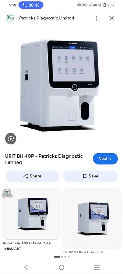 urit b40 3 part analyser
