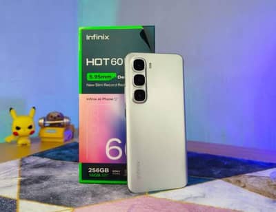 Infinix Hot 60 Pro Plus 16/256 Complete Box In Official Warranty