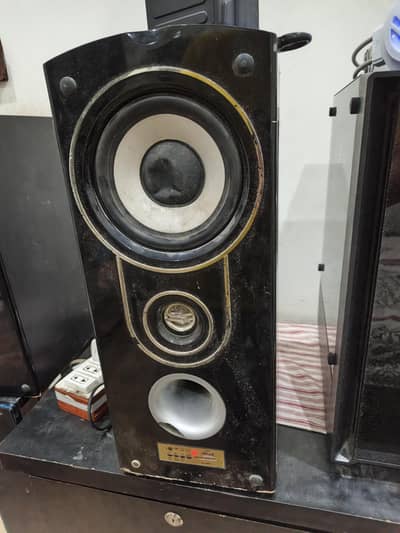 Audionic Classic-5 2.0 Multimedia Speakers in Good Working Condition