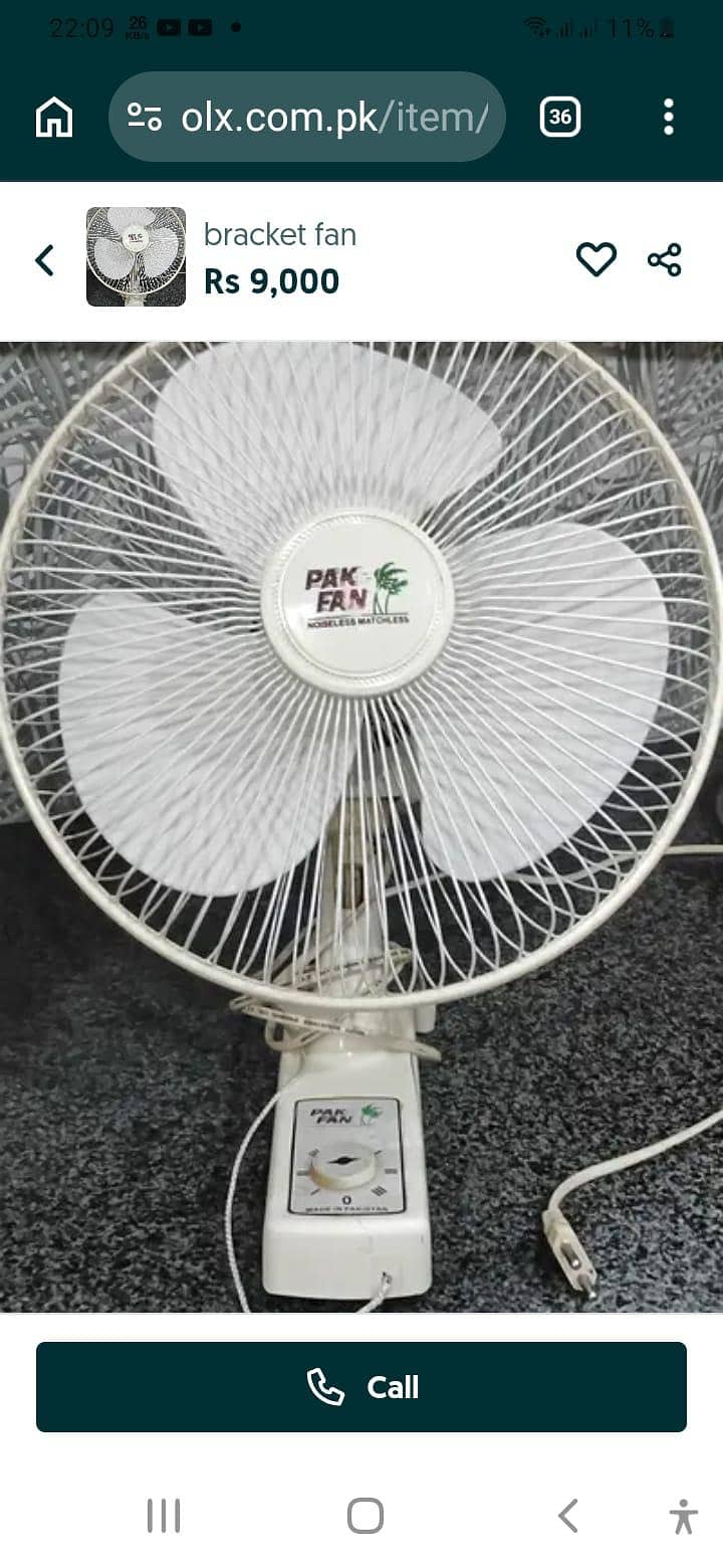 bracket fan 0