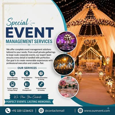 Event Management Services | Wedding, Corporate & Birthday Events