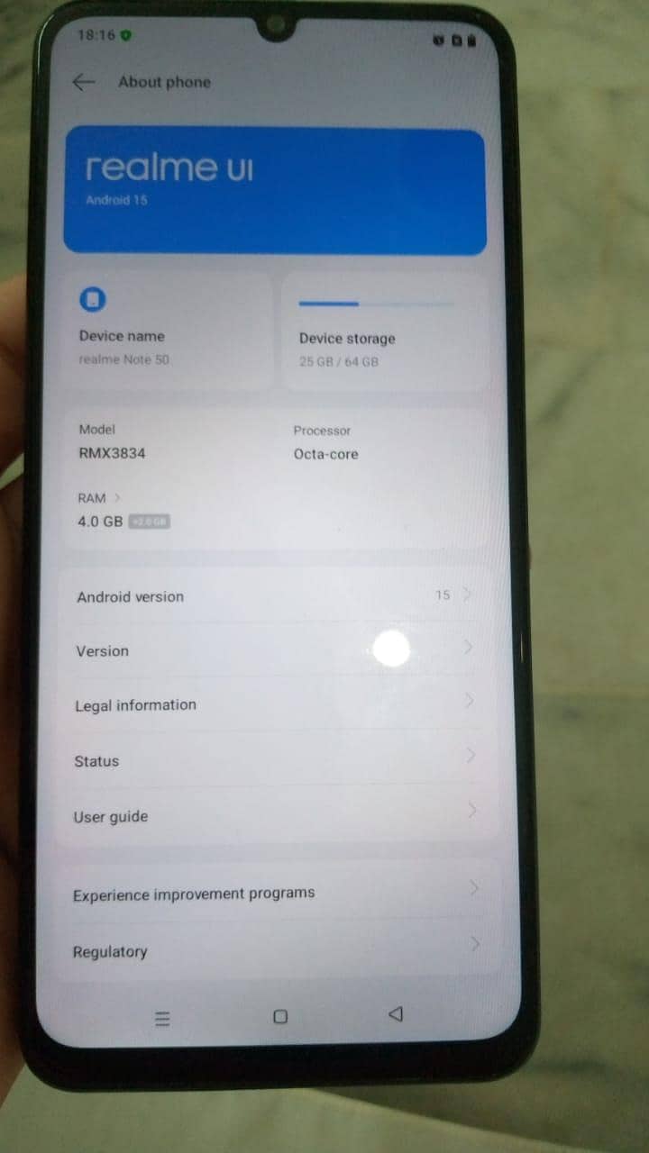 Realme Note 50 4