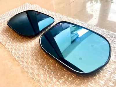 Civic Reborn Blue Side Mirrors