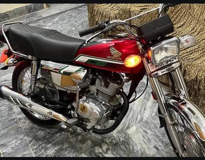 Honda CG125 self start