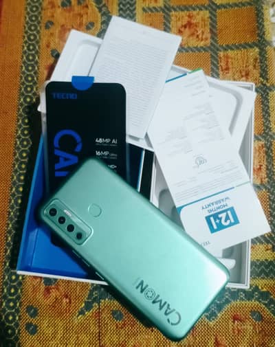 Exchange Possible Tacno Camon 17 with box