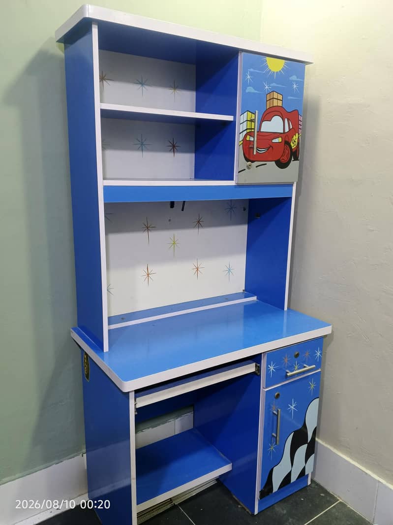 study table with shelf 2