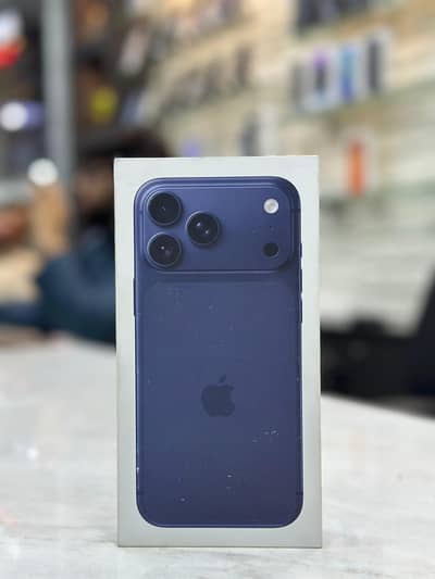 IPHONE 17 PRO 512GB BOX PACK NON PTA NON ACTIVE MODEL 4 MONTH SIM TIME