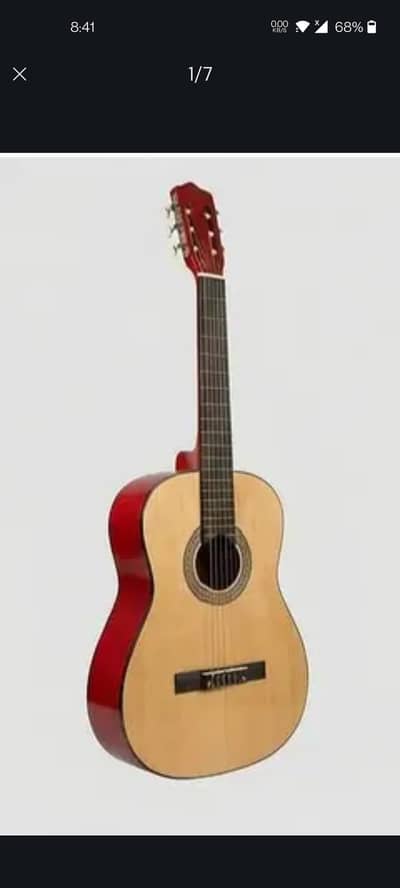 Student Classical Guitar (Red Back) – Good Working Condition
