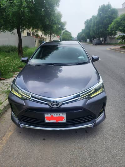 Toyota Altis Grande 2022 Black Interior